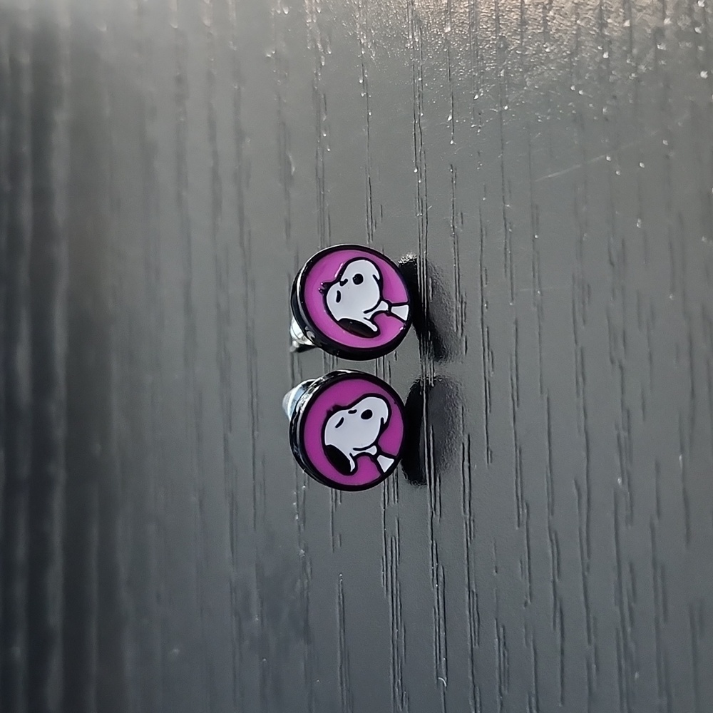 Peanuts Snoopy Inspired Earrings